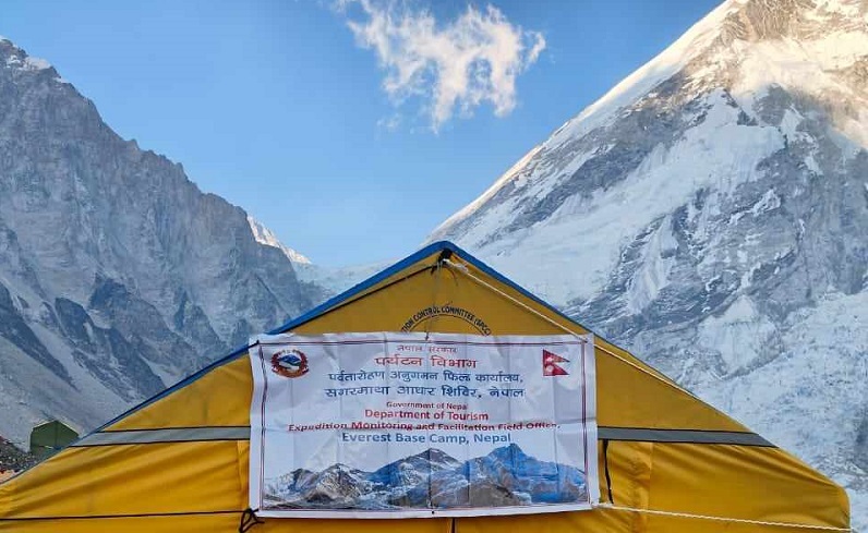 Tourism Department Launches Strategic Field Office at Everest Base Camp to Boost Climber Safety