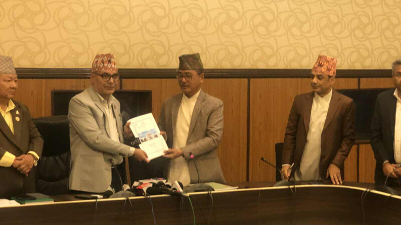 Sub Committee Submits Corruption Report on Pokhara Airport Led by Rajendra Lingden