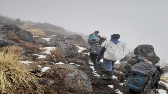 Two Workers Killed by Lightning at Hidden Lake Trail in Kaski, Bodies Brought to Pokhara for Post-Mortem