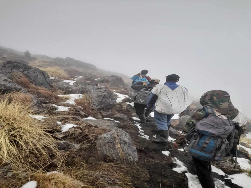 Two Workers Killed by Lightning at Hidden Lake Trail in Kaski, Bodies Brought to Pokhara for Post-Mortem