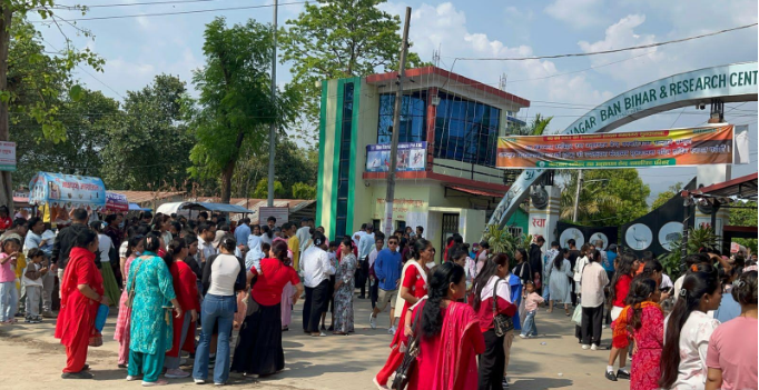 Shankarnagar Banbatika Draws Over 19,000 Visitors on New Year’s Day 2082