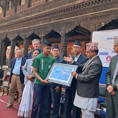 Minister Pandey Highlights Revival Of Earthquake-Damaged Heritage Sites