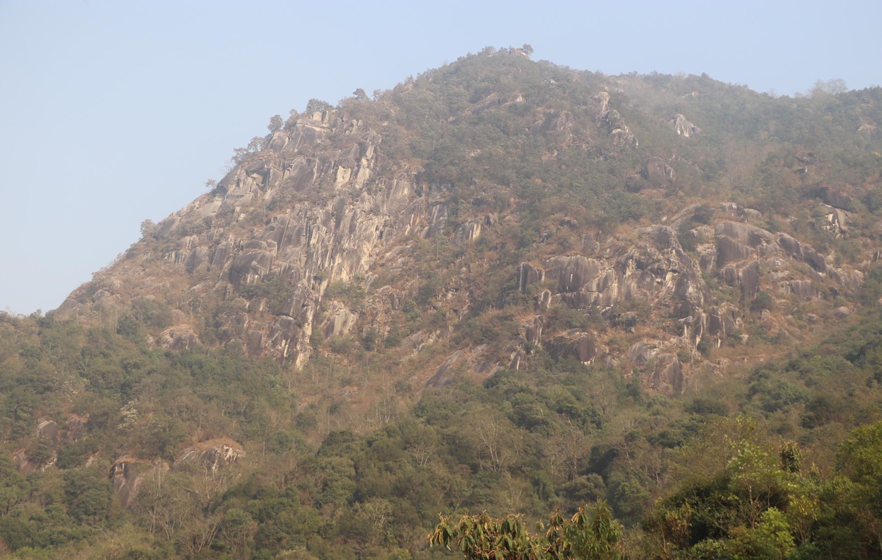 Hidden Gem Neglected: Udayapur’s Historic ‘Golme Raja, Golme Rani Cliff’ Cries for Recognition