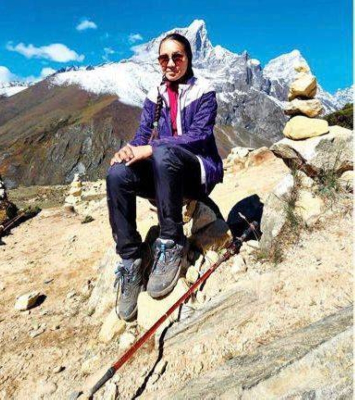 Chhonzin Angmo Becomes First Visually Impaired Woman To Summit Everest