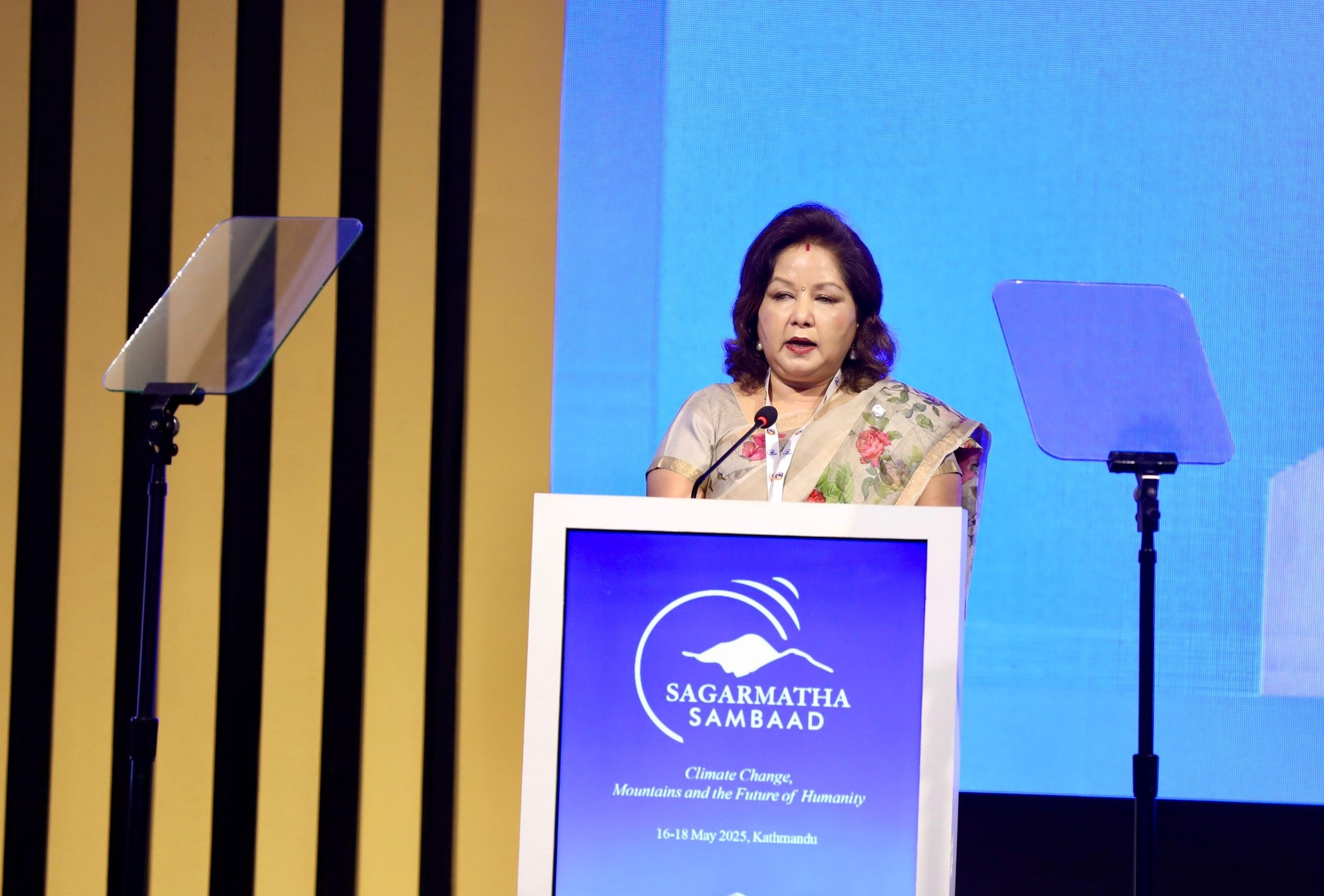 Dr. Arzu Rana Deuba Urges Urgent Himalayas Conservation Amid Climate Crisis