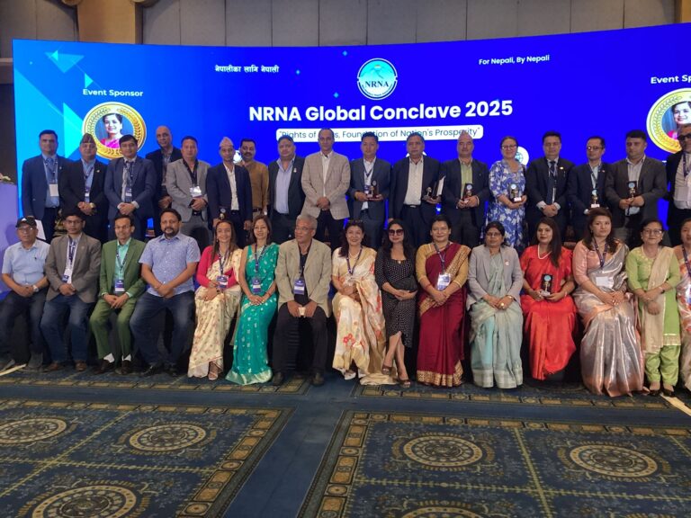 NRNA Reaffirms Global Role in Boosting Nepal’s Tourism and Exports at Global Conclave 2025