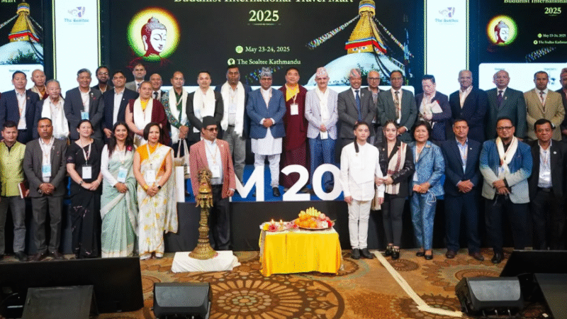 Minister Pandey Sparks New Hope for Nepal as a Premier Buddhist Tourism Destination at BITM Program