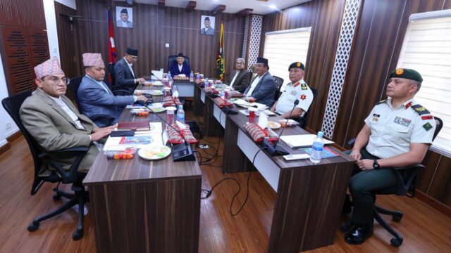 Central Security Committee Meeting: Surveillance To Be Increased At Borders And Airports