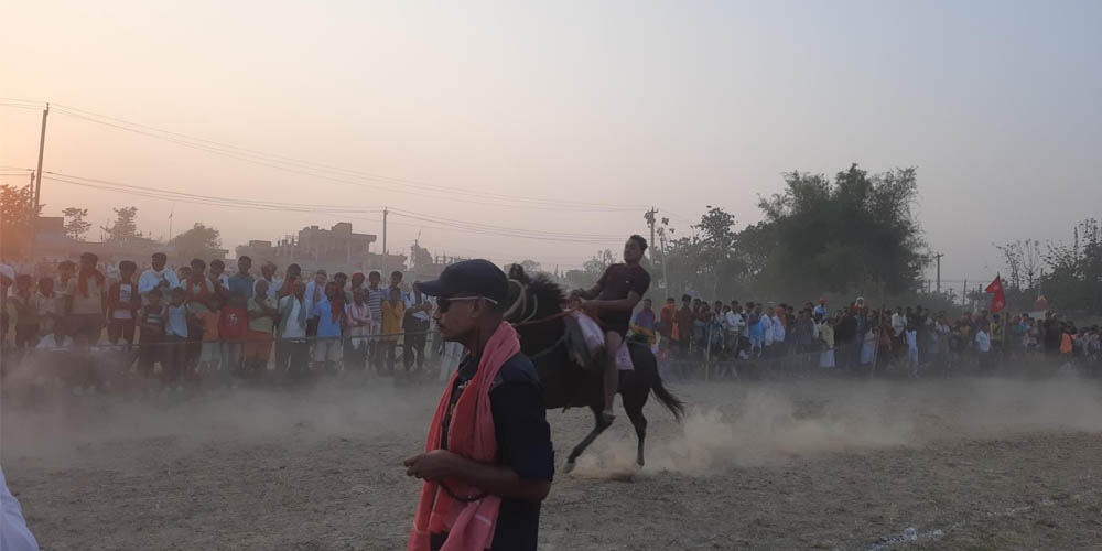 Thrilling Horse Race in Birgunj Revives Ancient Art and Culture
