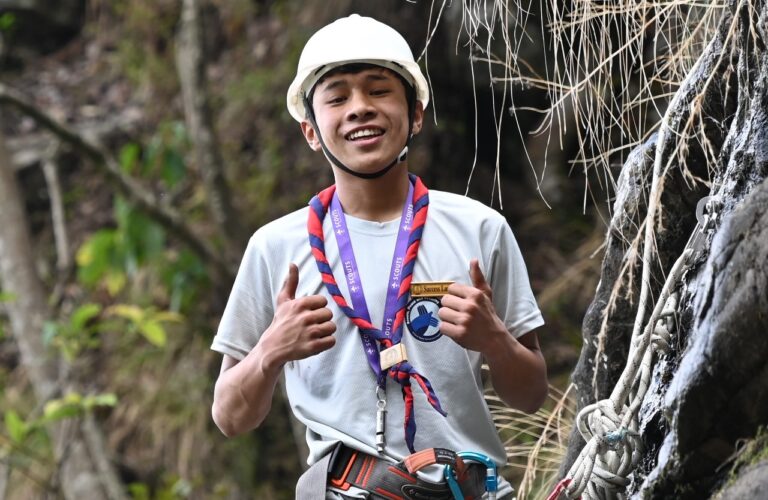 Success Lama Wins Sokla Rock Climbing Competition
