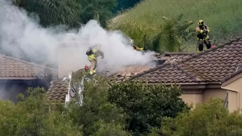 Small Plane Crashes into Two Homes in California, Killing Three People