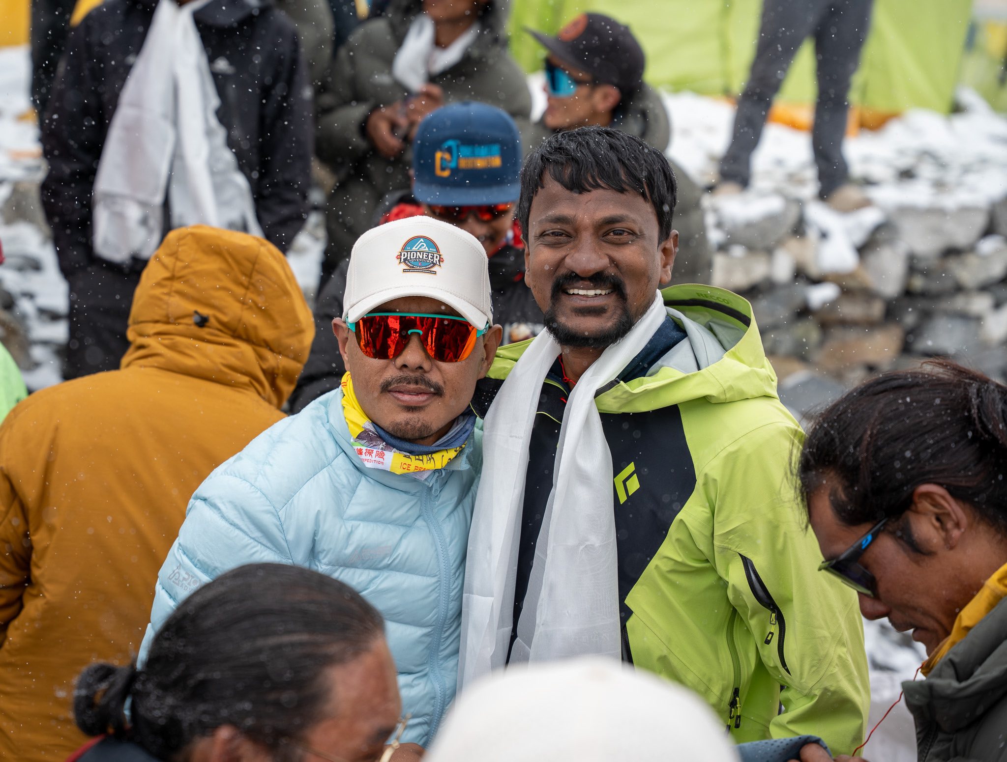 Peak of Glory: Bharat Thammineni Claims Victory on Mt. Dhaulagiri