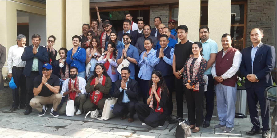 Indian Luxury Affairs Team Warmly Welcomed in Pokhara