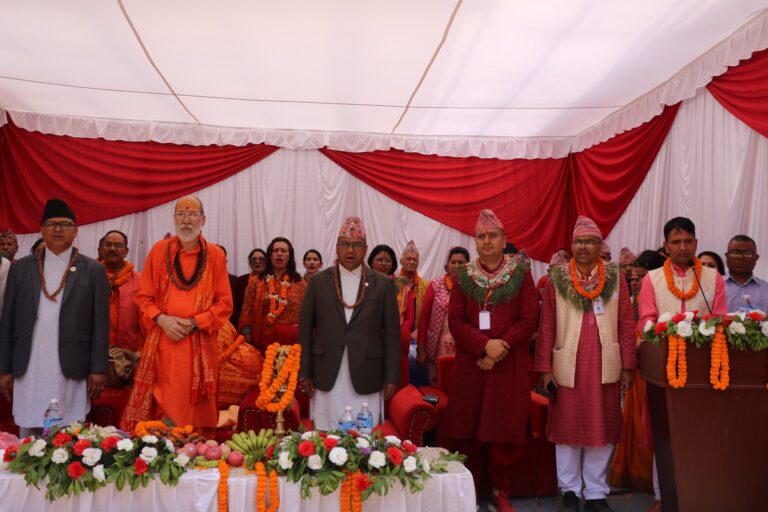 Grand Kalash Procession Marks First Day of Badrinarayan Pran Pratishtha Ceremony at Ramkot