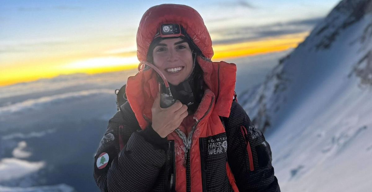 Nelly Attar Becomes First Lebanese and Arab Woman to Summit Mt. Makalu