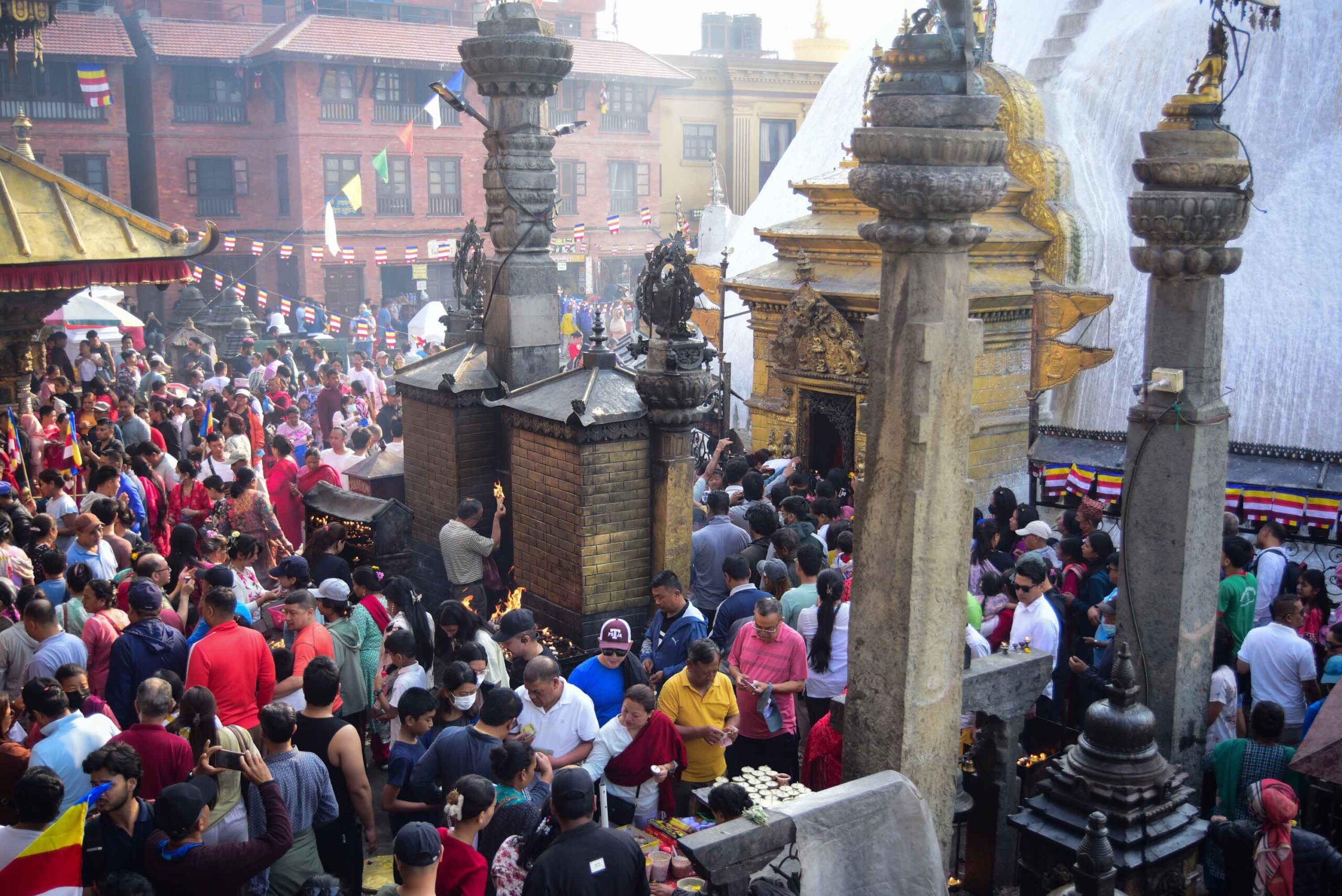 Buddha Jayanti Celebrated Across Nepal with Grand Ceremonies in Swayambhunath