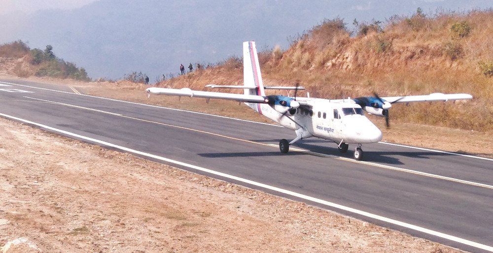 1300-Meter Runway at Under-Construction Majhgau Airport in Mahendranagar Gets Blacktopped
