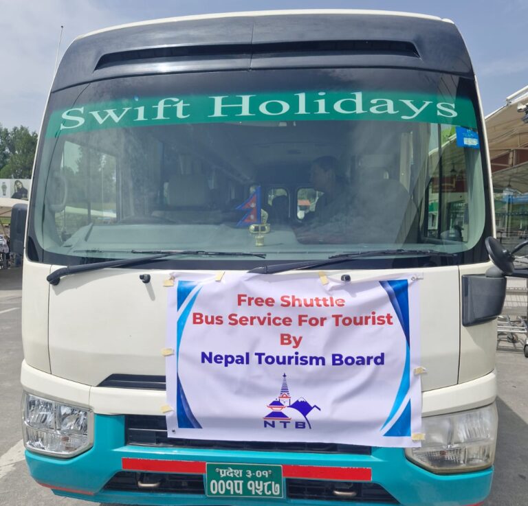 NTB Provides Free Shuttle Bus Service for Air Passengers Today