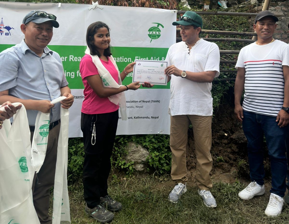 TAAN and NTB Successfully Conclude 4-Day Specialized Training for Trekking Guides