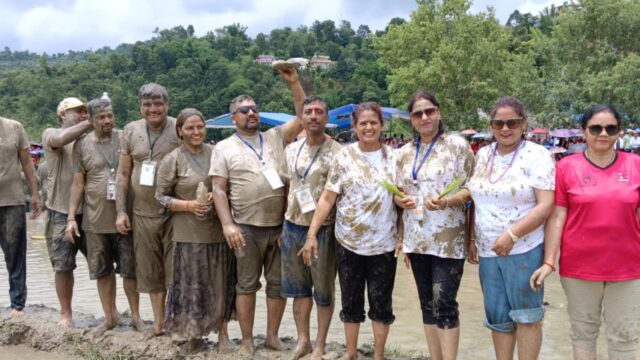 Pokhara Celebrates Rice Planting Festival by Integrating Agriculture with Tourism at Gude Lake