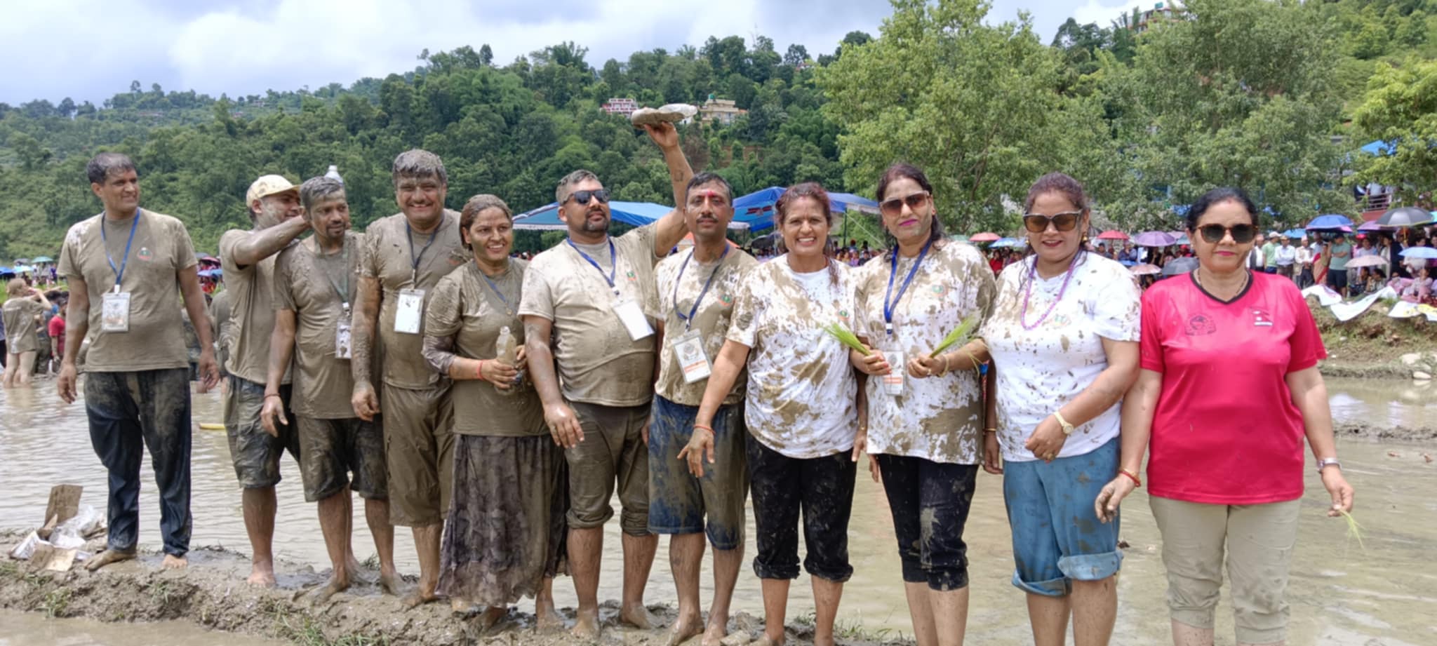 Pokhara Celebrates Rice Planting Festival by Integrating Agriculture with Tourism at Gude Lake