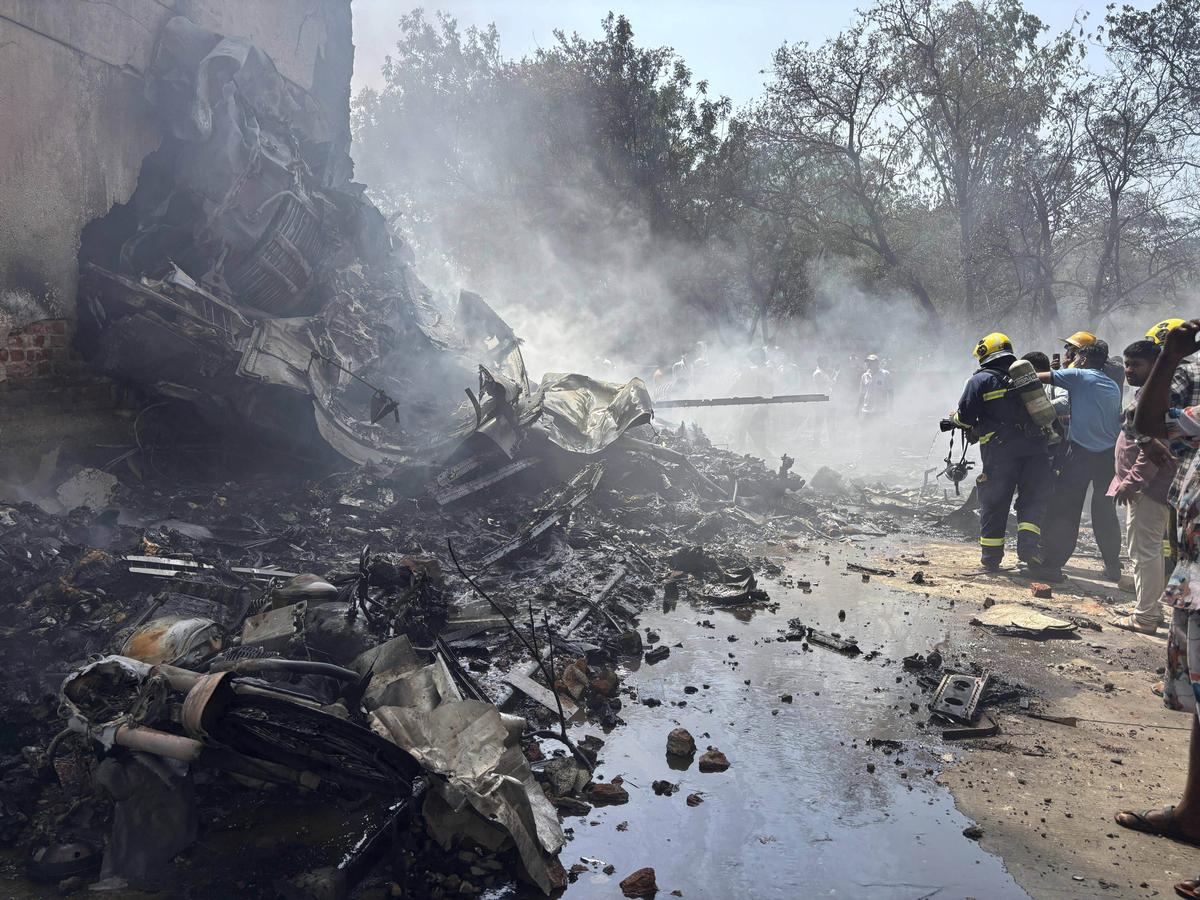 Ahmedabad Plane Crash: Air India Flight to London Crashes with 242 Onboard, PM Modi Reviews Situation