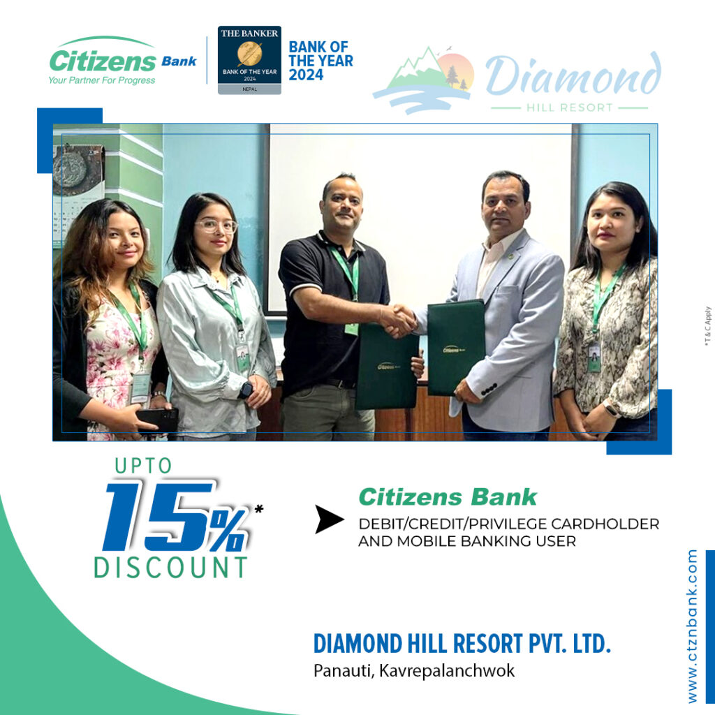 Citizens Bank Partners with Diamond Hill Resort to Boost Digital Banking and Offer 15% Discount to Customers