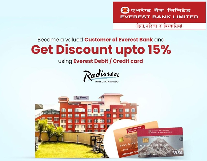 Everest Bank Launches Exclusive Hotel and Resort Discounts for Cardholders Across Nepal