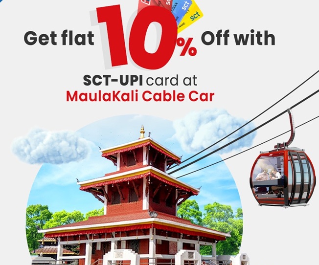 SCT Offers 10% Discount on Maulakali Cable Car Tickets to Promote Digital Payments and Domestic Tourism