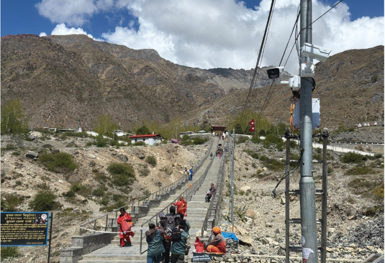 Sacred Journey Enhanced: Construction of Pilgrims’ Pathways at Muktinath Dham Nears Finish Line