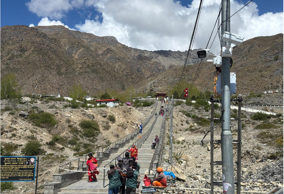 Sacred Journey Enhanced: Construction of Pilgrims’ Pathways at Muktinath Dham Nears Finish Line