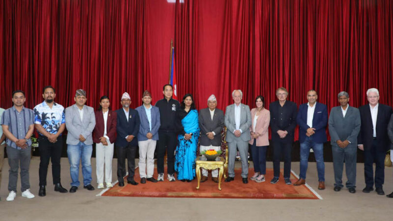 President Paudel: “Nepal Is a Fertile Ground for Sports Tourism”