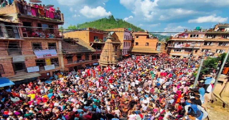 Vibrant Three-Day Hilejatra Ignites Panauti, Heralding Paddy Season