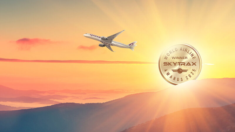 Qatar Airways Named World’s Best Airline for 2025 at Prestigious Skytrax Awards