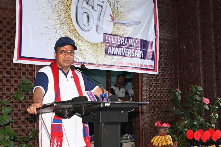 Strengthening Nepal Airlines Vital for Aviation Sector: Minister Pandey