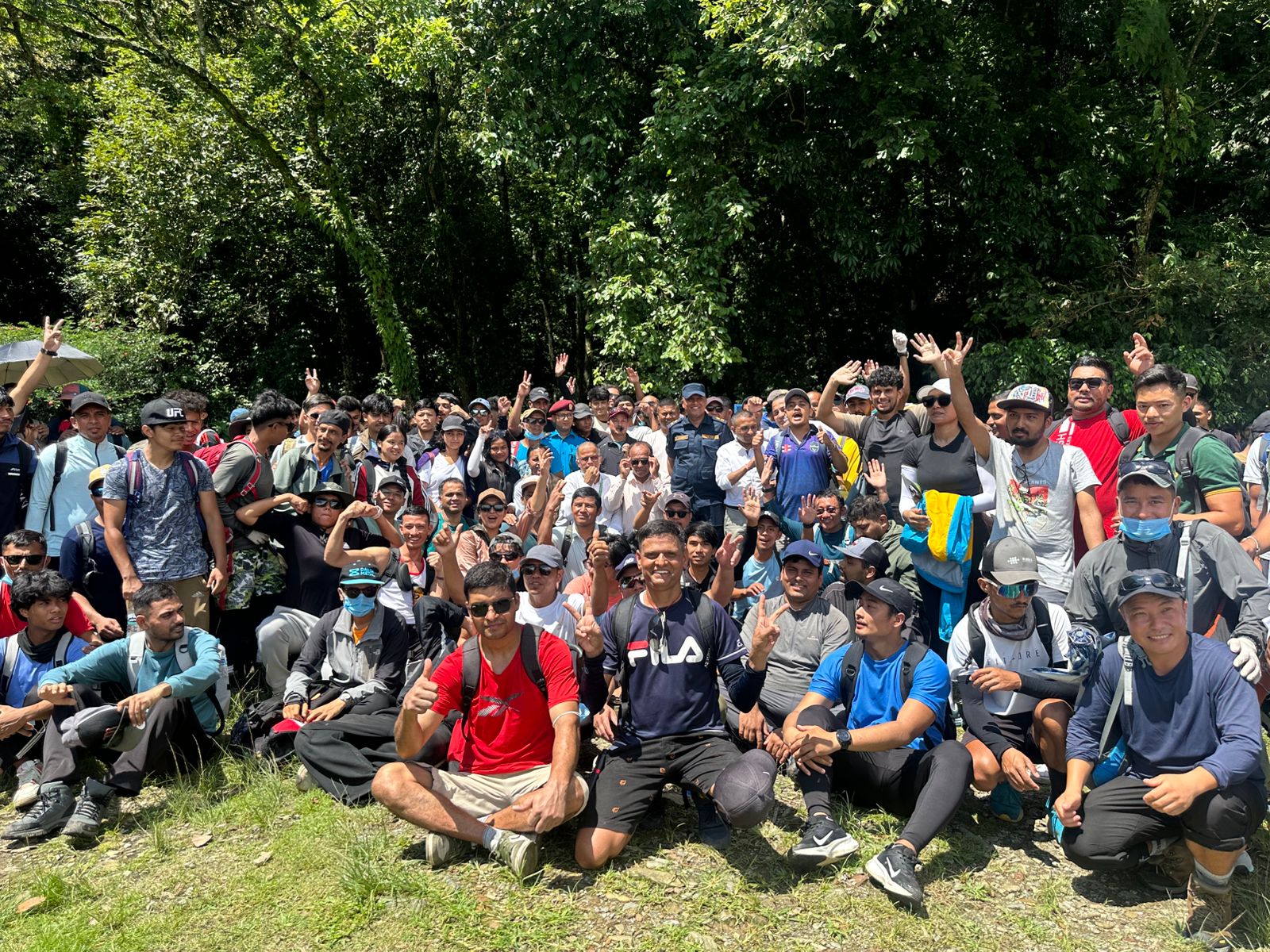 Round Fewa View Hiking Trail Clean-Up Conducted with Practical Training Program in Pokhara