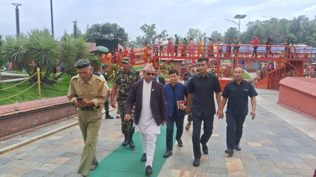 Pashupatinath Welcomes Minister Pandey’s Drive for Improved Pilgrim Safety and Access