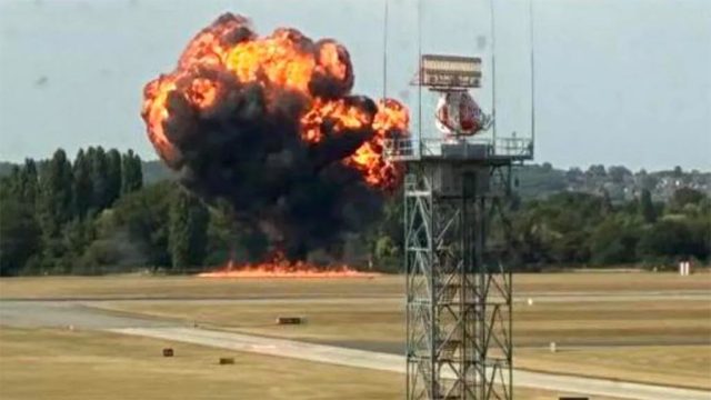 Small Plane Crashes at Southend Airport in London, Triggers Fire and Airport Closure