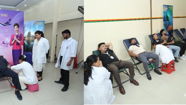 Thai Airways and Society International Travels Host Life-Saving Blood Donation Drive in Kathmandu