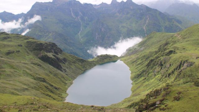 Lampo Pokhari of Loden Awaits Tourists Amid Stunning Himalayan Scenery
