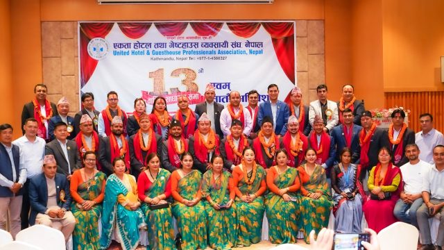 United Hotel & Guesthouse Professionals Association, Nepal Successfully Concludes 7th Convention with New Leadership Elected