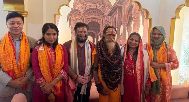 Kalidas Baba Triumphantly Installs Hanuman Statue at Hotel G Ramayana in Kathmandu