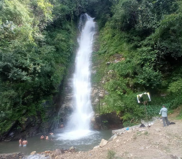 Gai Khure Waterfall Emerges as a Thrilling Tourist Spot in Besisahar