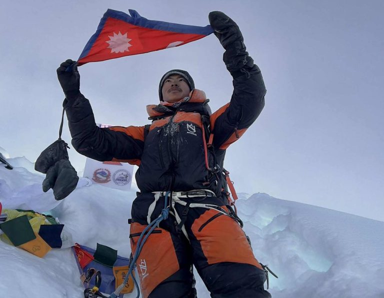 Nima Chhiring Sherpa Breaks Record as Youngest to Scale Manaslu at 16