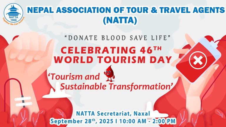 NATTA Marks 46th World Tourism Day with 14th Blood Donation Program