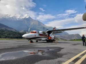 Pokhara Jomsom Flights Witness Surge In Demand As Road Disruption Cuts Off Mustang