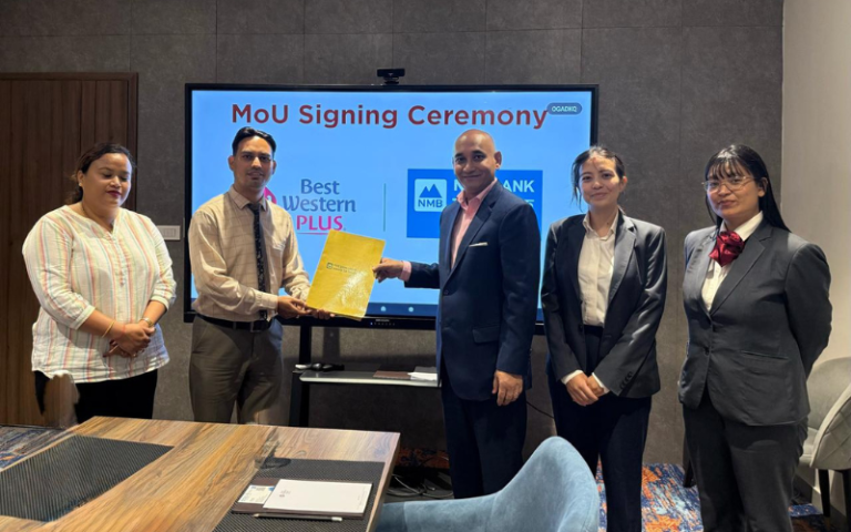 Best Western Plus Kathmandu and NMB Bank Forge Partnership to Offer Exclusive Benefits