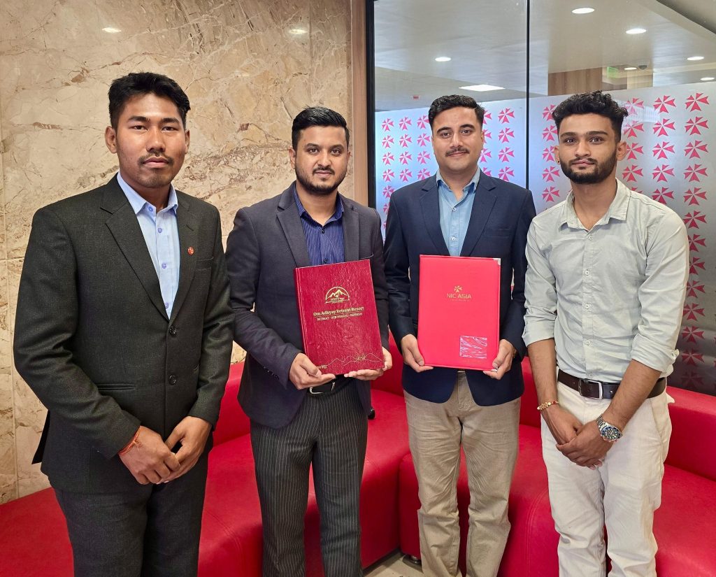 NIC Asia Bank Teams Up with Om Adhyay Retreat to Offer Exclusive Cashless Benefits