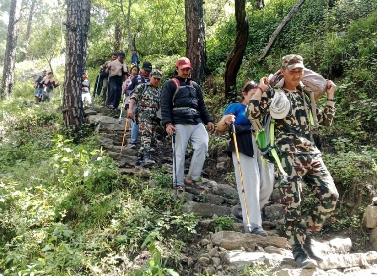 Nepali Army Rescues 12 Trekkers in Gosainkunda, Search Continues for Four Others
