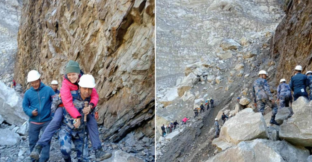 Four Foreign Nationals Stranded en Route from Lapchi Monastery